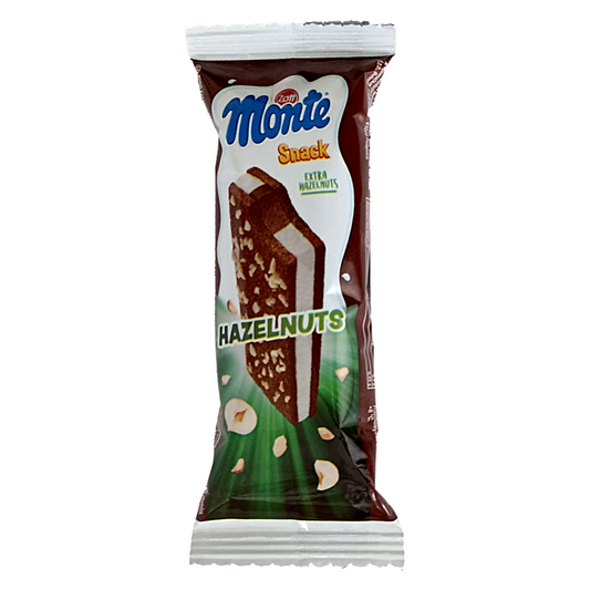 Zott Monte Snack tejes, mogyorós krémmel töltött sütemény 29 g