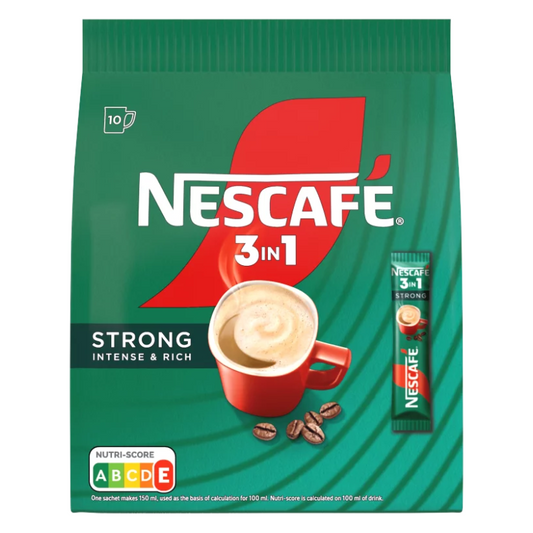 Nescafé Strong 3in1 instant kávéitalpor 10x16 g