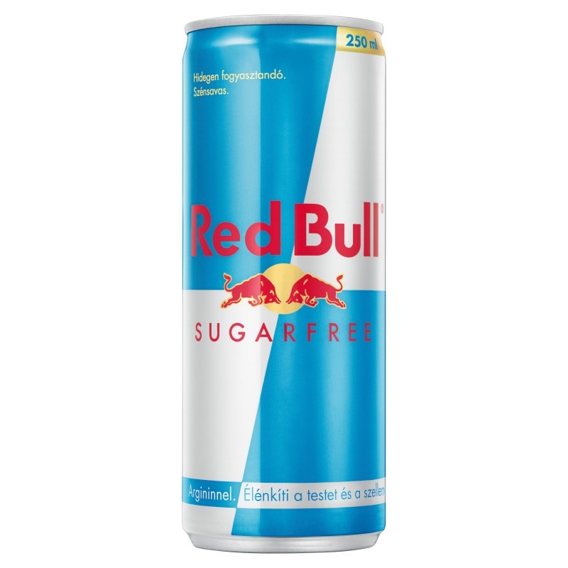 Red Bull Sugarfree szénsavas energiaital 250 ml cukormentes
