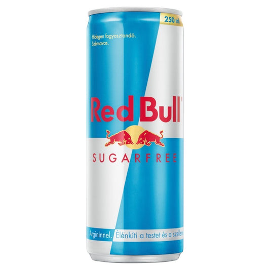 Red Bull Sugarfree szénsavas energiaital 250 ml cukormentes