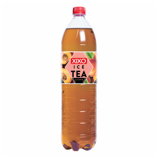 XIXO Ice Tea Zero cukormentes őszibarackízű fekete tea 1,5 l édesítőszerrel